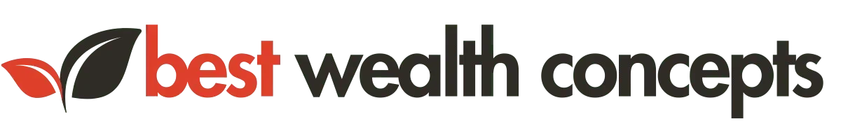 Best Wealth Concepts logo - online business and financial tips blog focused on making money easy with Shopify, Hostinger, and finance strategies.