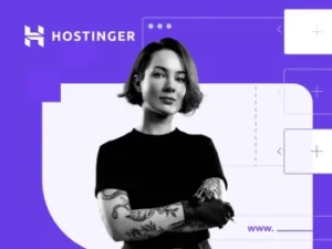 Hostinger web hosting dashboard offering affordable and reliable website hosting services for businesses